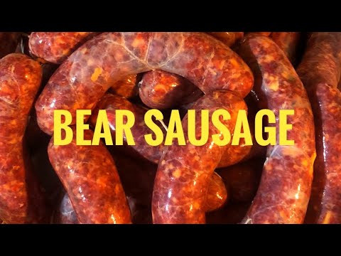 BEAR SAUSAGE- bacon-cheddar-jalapeño