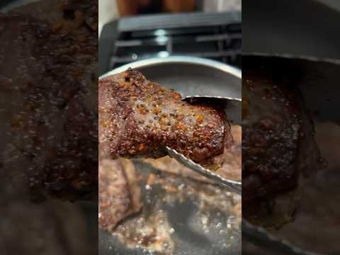 Butter Fried Venison Steaks. An easy go to method of cooking venison 🔥#venison #deermeat