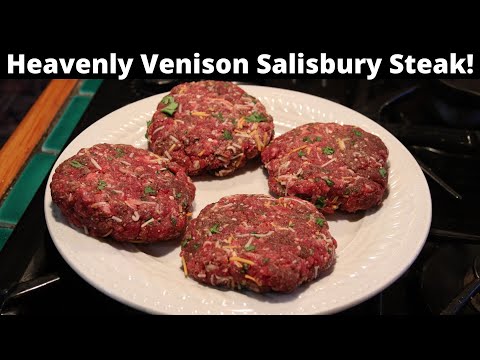 Easy Ground Venison Salisbury Steak Recipe