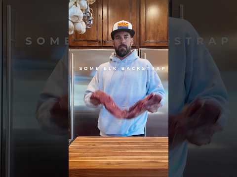 How to cook elk steak #recipe #cooking #hunting