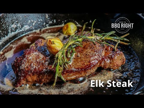 How to Cook the Perfect Elk Steak … with butter, garlic and rosemary