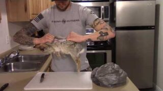 HUNTING & COOKING How to Field Dress & Butcher Small Game