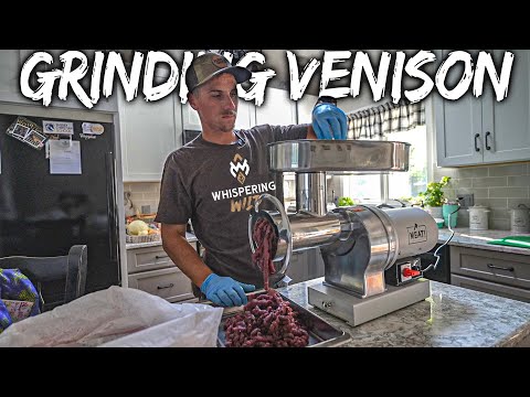 The BEST at Home MEAT GRINDER | Process Your Own Wild Game at Home!