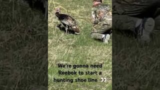 They’re actually ASICS 🤫 #hunting #turkey #knockoutcity