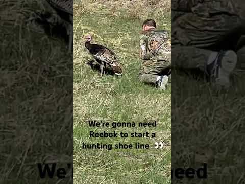 They’re actually ASICS  🤫 #hunting #turkey #knockoutcity