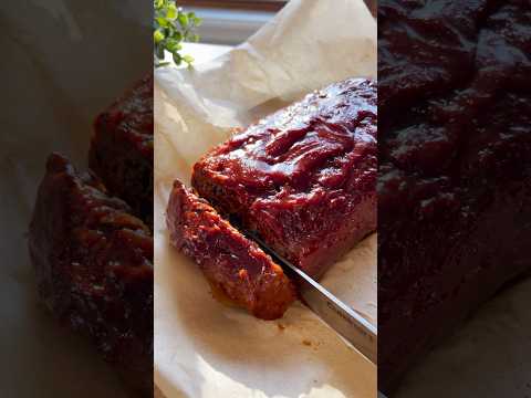 Venison meatloaf is my favorite way to use ground venison! Full recipe on my website #venison