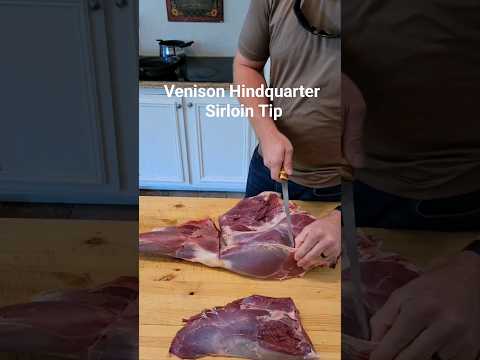 Venison Sirloin Breakdown #deer #processing #video
