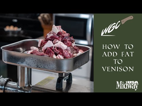 What to Know When Adding Fat to Your Ground Venison | Wild Game Cook