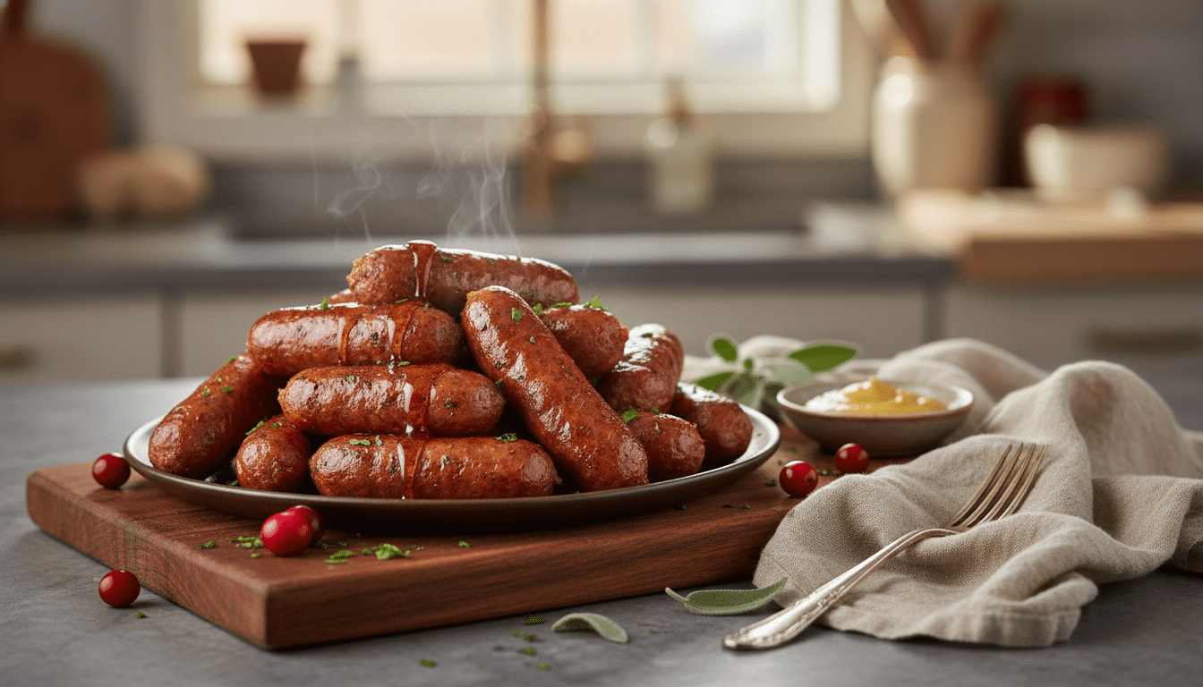Homemade Deer Sausage: Easy Venison Breakfast Links Recipe