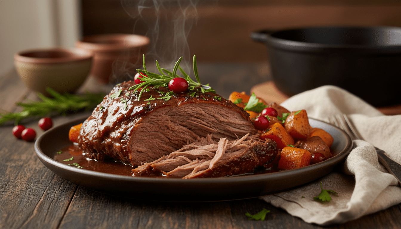 Slow cooker venison roast: How to get it fall-apart tender.